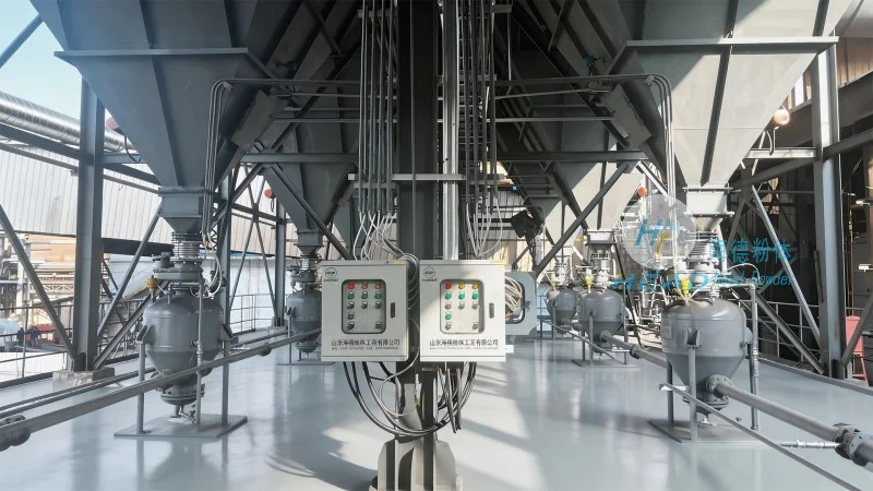 Classification and Composition of Desulfurization and Denitrification Agent Pneumatic Conveying Systems